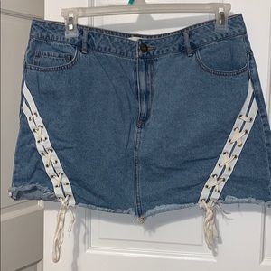 Forever 21 Plus Denim Skirt